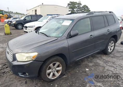 2008 Toyota Highlander from USA, damaged, VIN JTEDS41A382028610